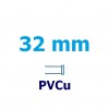 32 mm PVCu